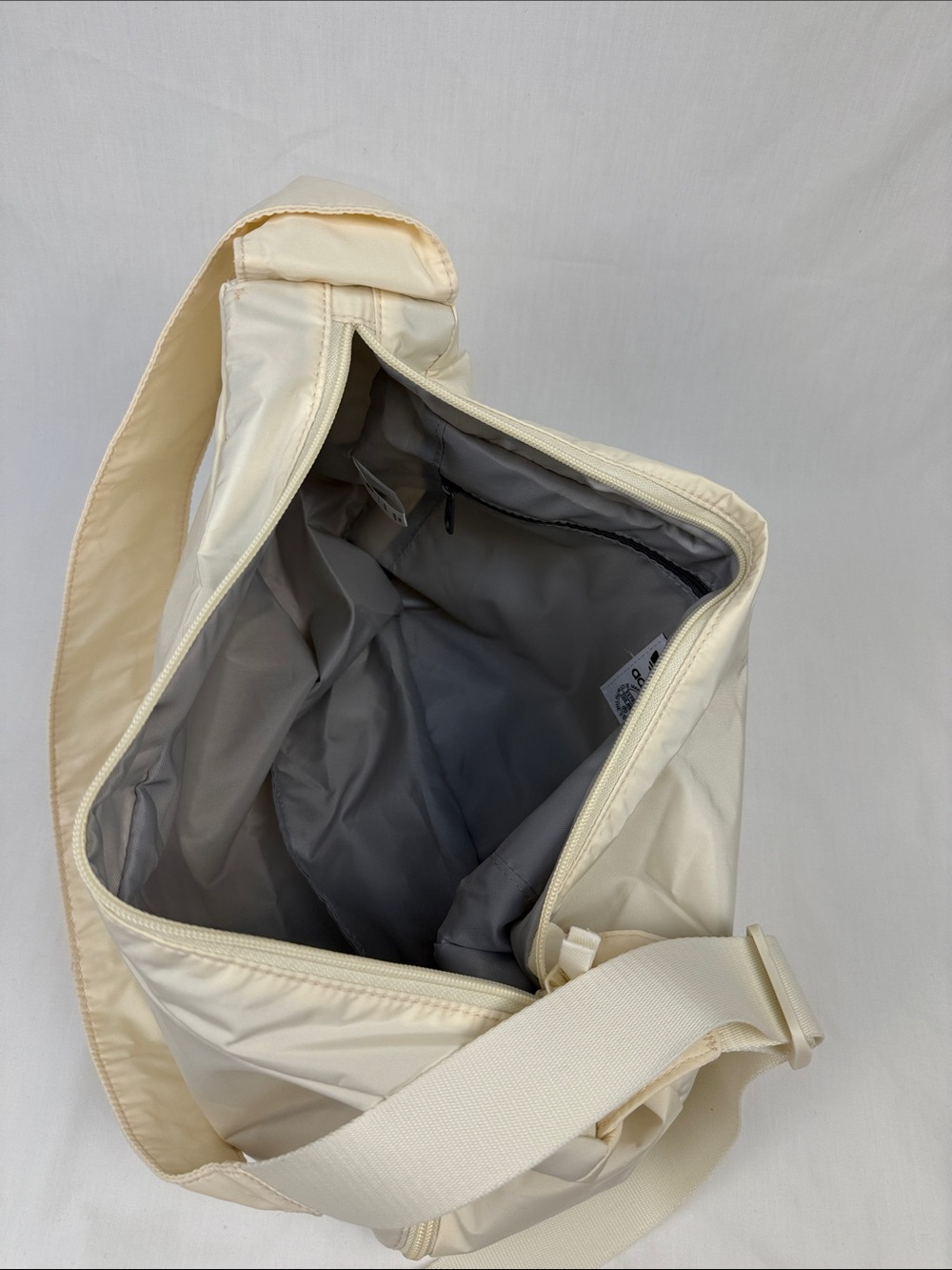 adidas Cream Nylon Crossbody Sling Bag - Picture 7 of 7